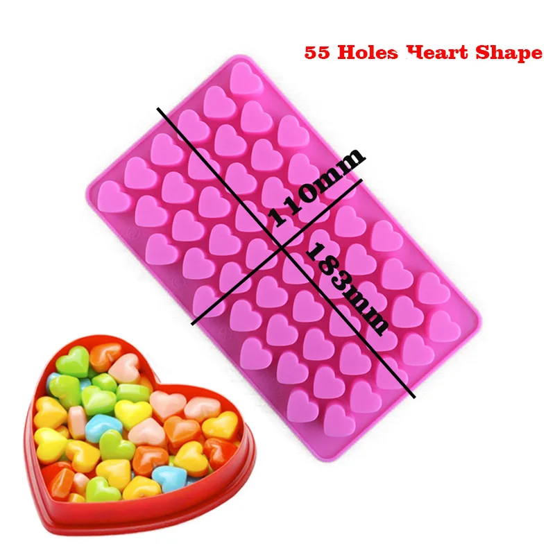 55 holes heart