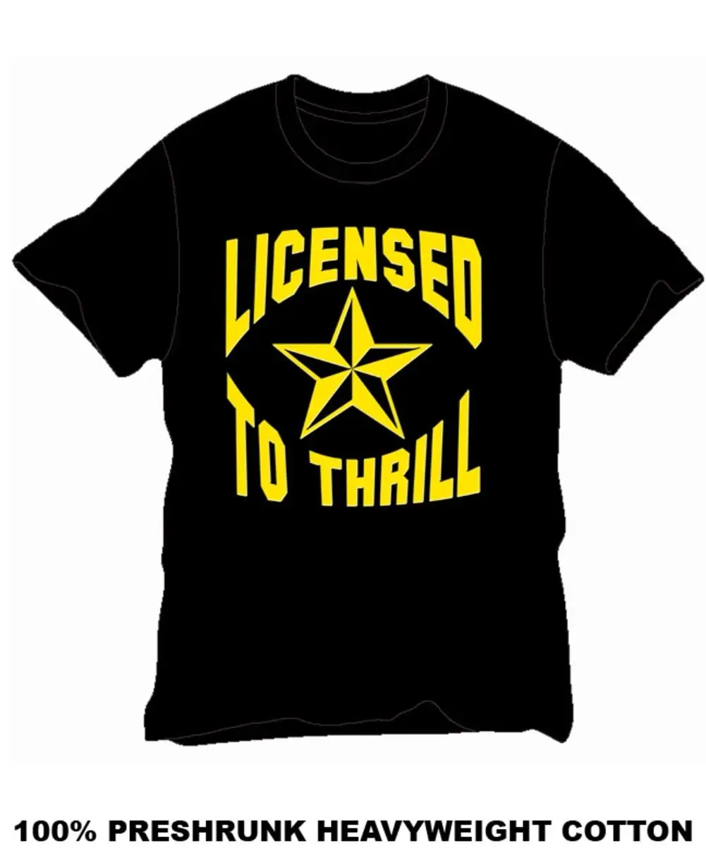 Licensed to Thrill funny vintage reto T Shirtin TShirts from Men's