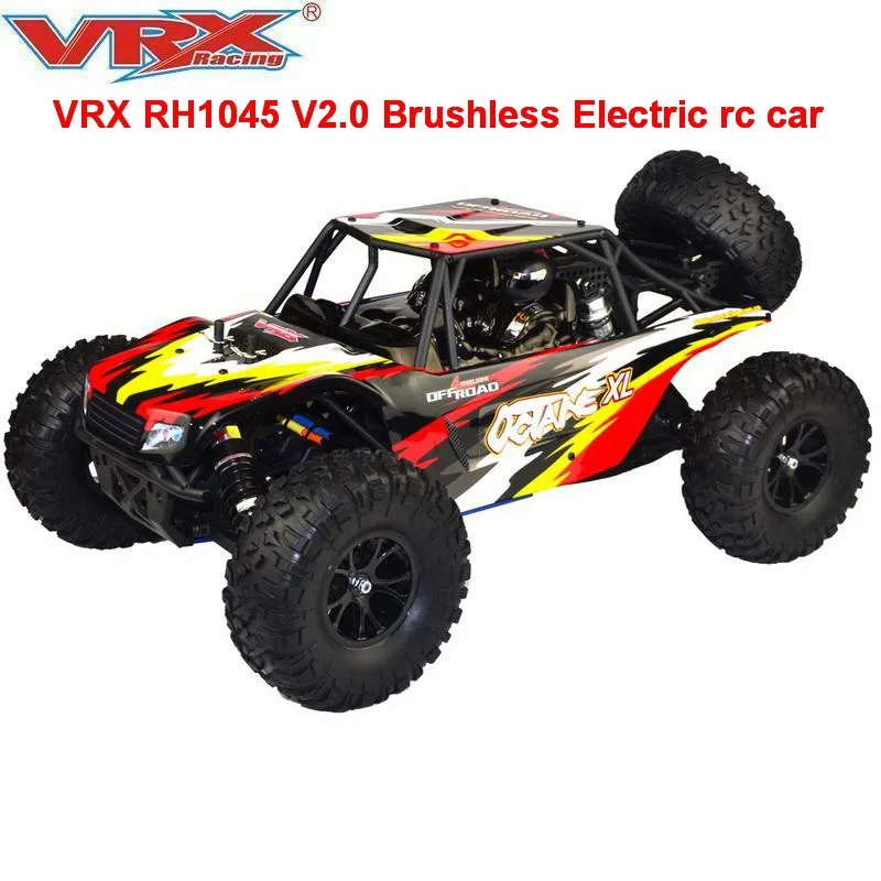 VRX Racing RH1045 V2.0 пустынная карта с алюминиевым шасси, 1/10 масштаб Электрический 4WD бесщеточный, RTR/45A ESC/3650 мотор/7,4 V Lipo батарея