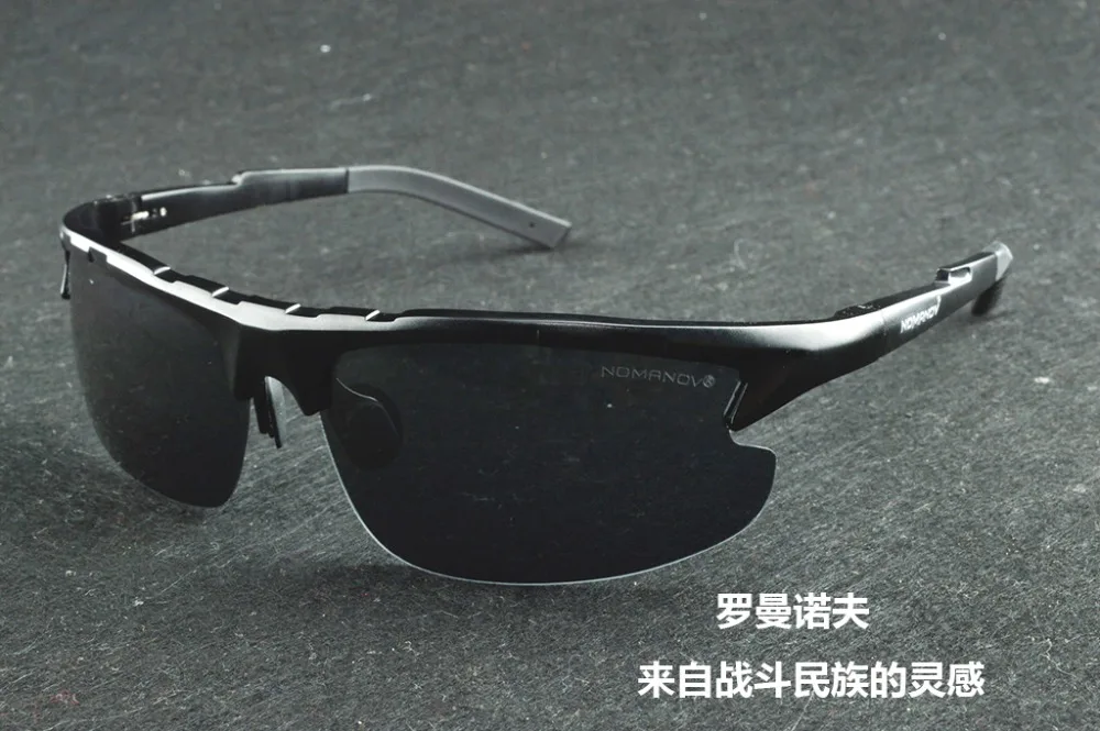 

2019 Sale New Genuine Nomanov Aluminium Magnesium Men Battle Field Alien Style Super Cool Mars Polarized Sunglasses Limit Ver.