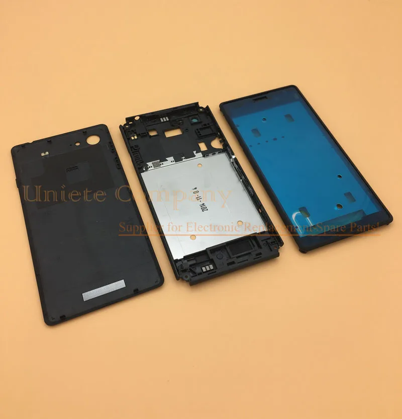 

For Sony Xperia E3 Back Battery Cover D2203 D2206 Rear Door Housing Case Replacement For Sony Xperia E3 LCD Middle Chasis Frame