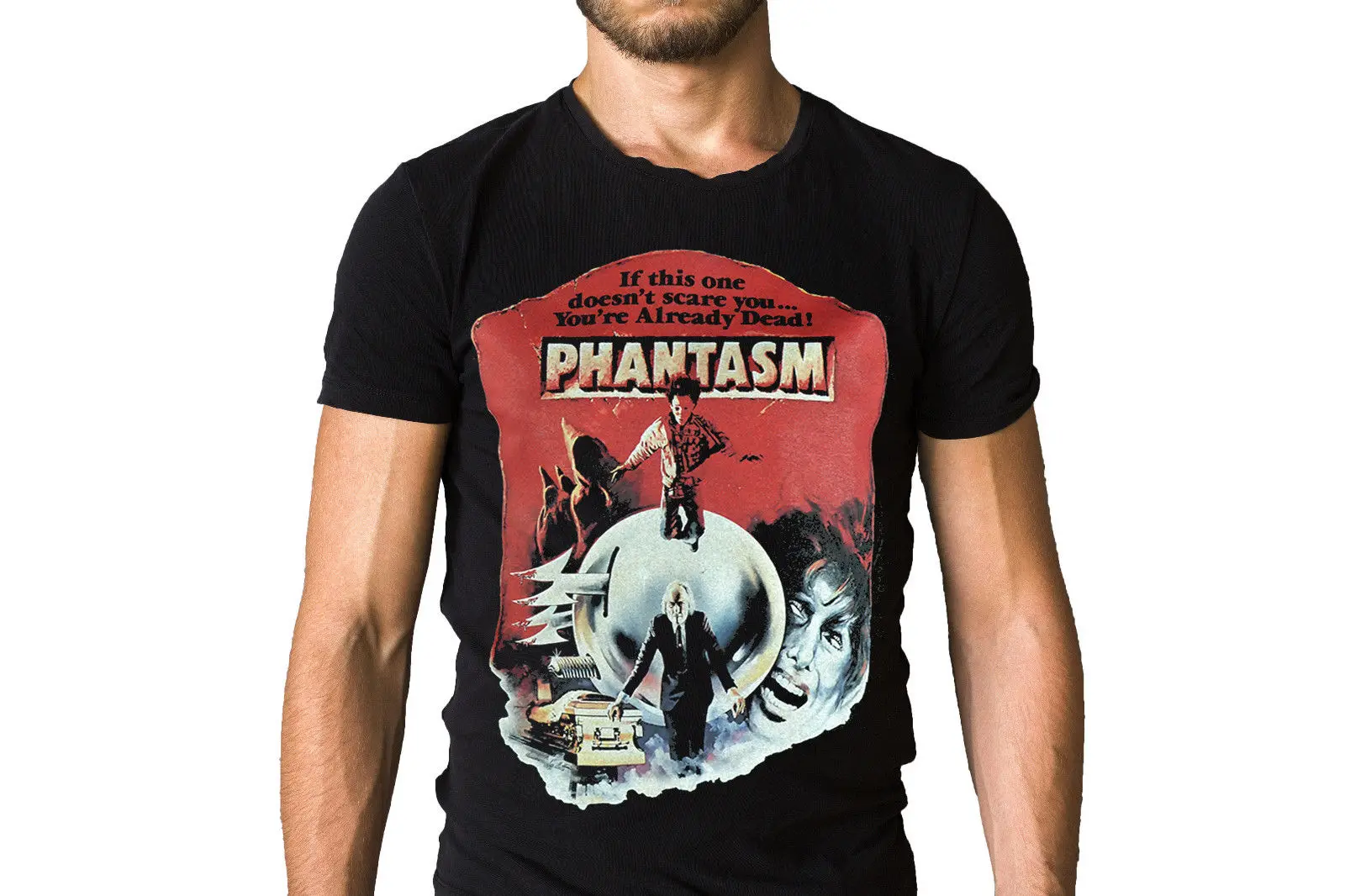Phantasm 1979 футболка с рисунком постера принтом Мужская брендовая одежда брендовый