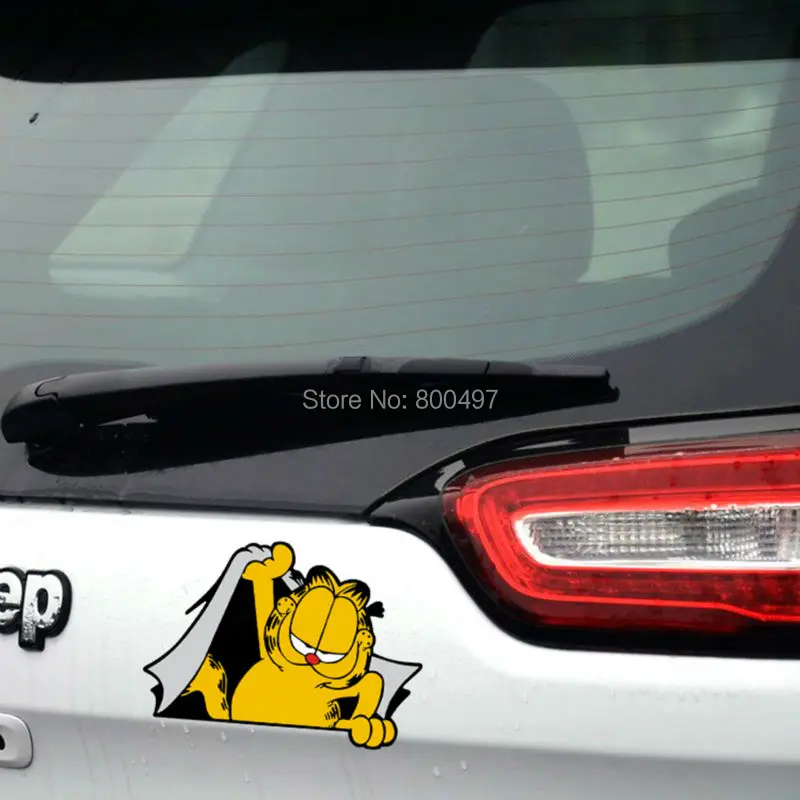 10 X Funny Car Styling Garfield Car Sticker Decal Bumper