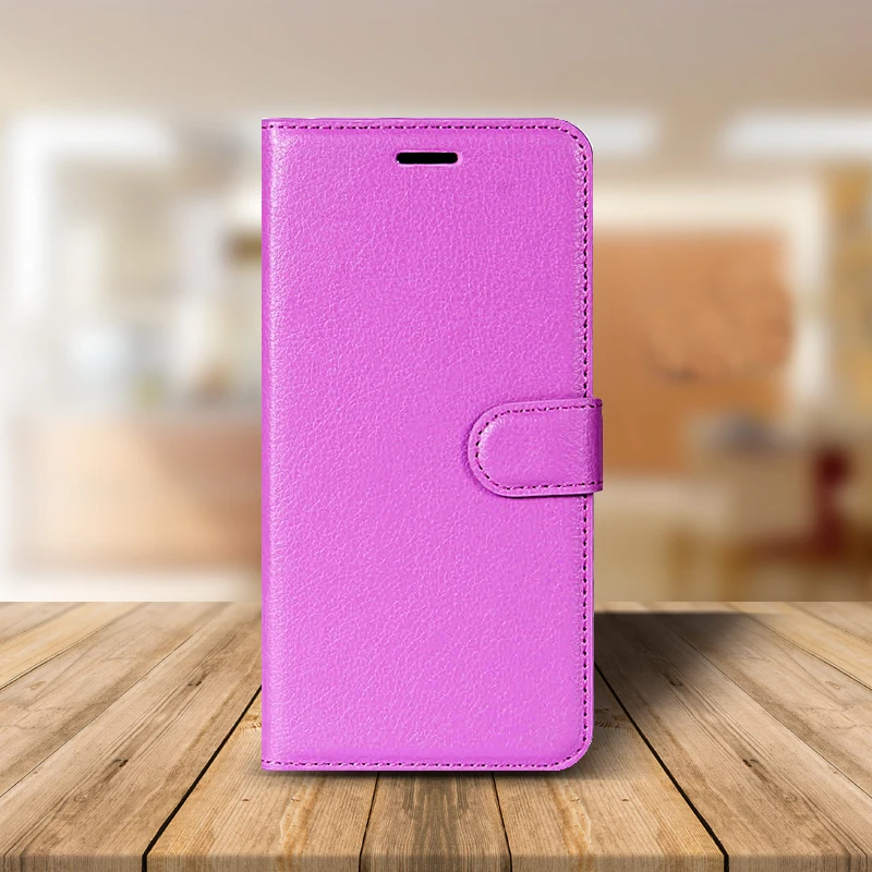 Чехол для Asus Zenfone 3 Zoom ZE553KL, откидной кожаный чехол-кошелек с отделениями для карт, чехол-подставка s Для Zenfone Zoom S, чехол для сотового телефона - Цвет: Фиолетовый