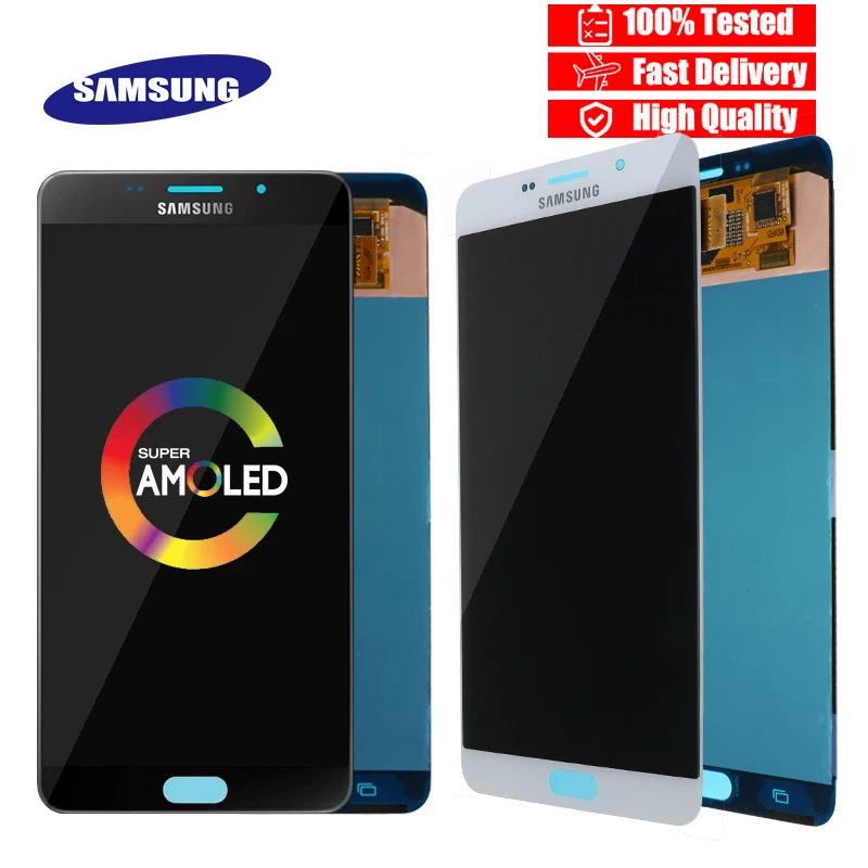 

Super AMOLED 6.0" Display For SAMSUNG Galaxy A9 A9000 A900 A900F LCD Screen Touch Digitizer Assembly Replacement Parts