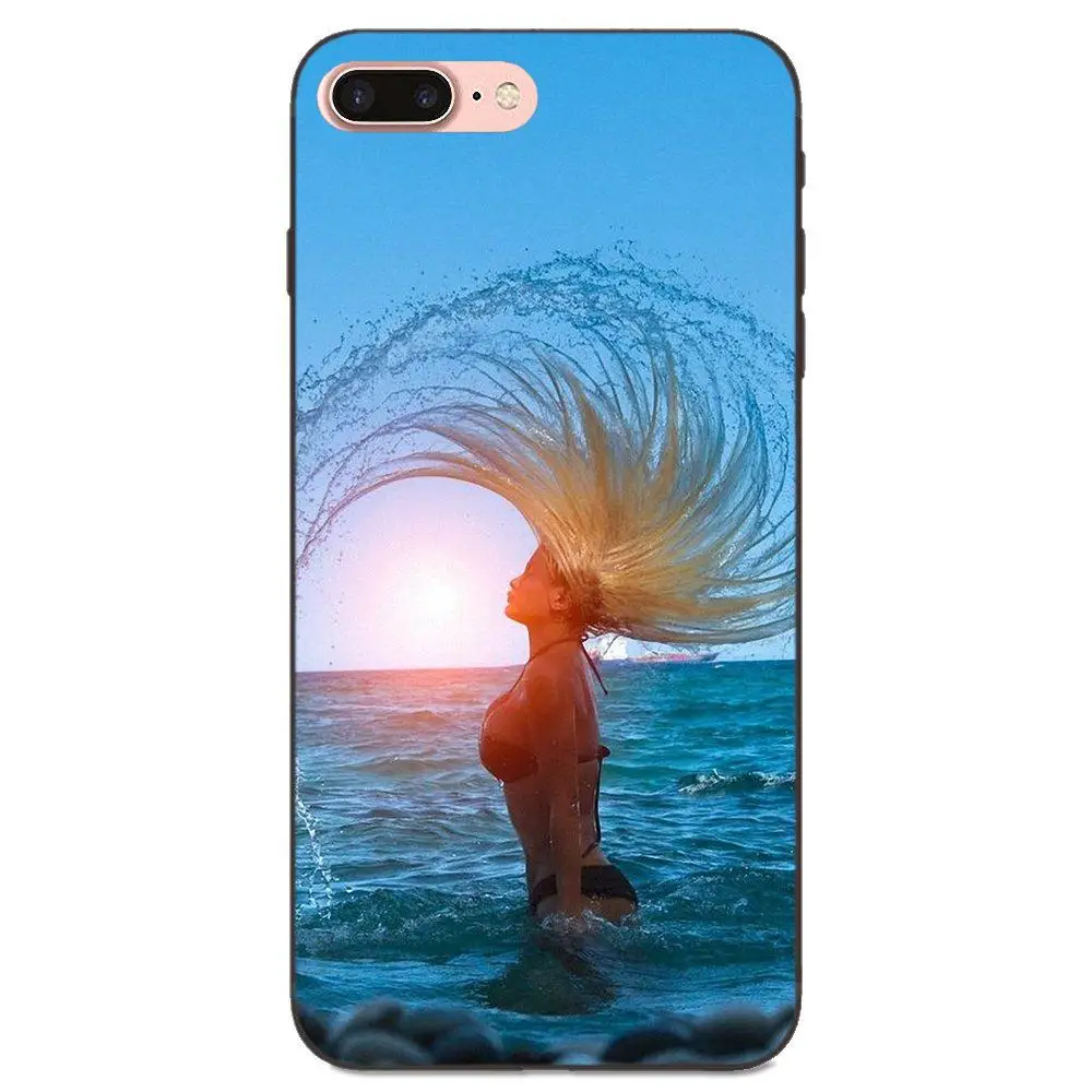 Флип якорь морские волны Мягкая печать для Xiaomi Redmi Note 2 3 4 4A 4X 5 5A 6 6A Plus Pro S2