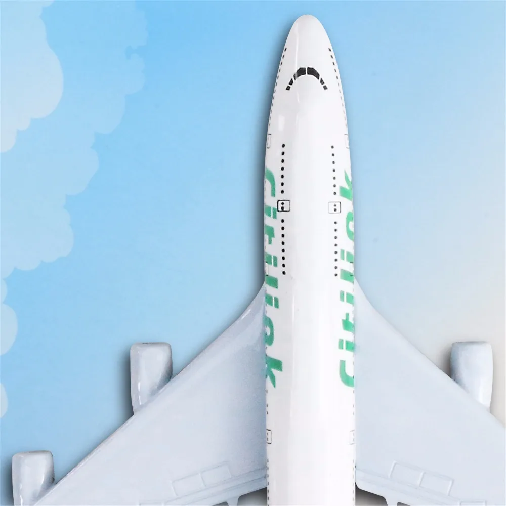 Металлические модели самолётов Garuda Indonesia Airline Boeing 747 по цене 16 см подарок на день