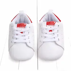 Telotuny newbornbabytoddler solidstar Письмо печати противоскользящие мягкая подошва casualshoes Мода против скольжения S3MAR7