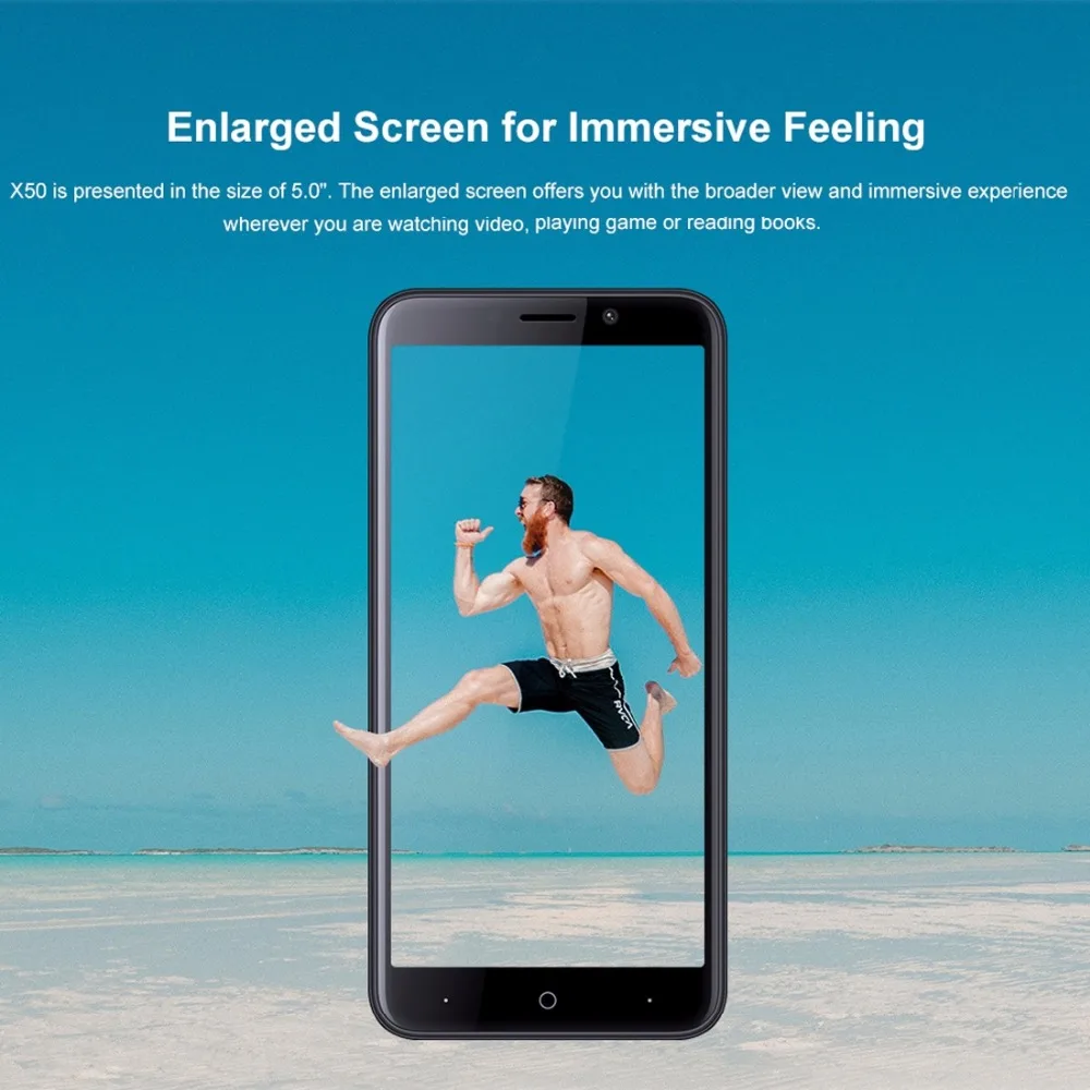 DOOGEE X50 5 0 &quotтелефона MTK6580M 4 ядра 1 ГБ Оперативная память 8 Встроенная 5MP двойной