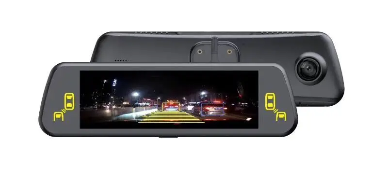 MIRROR BLIND SPOT DETECTION WITH DVR  (3)