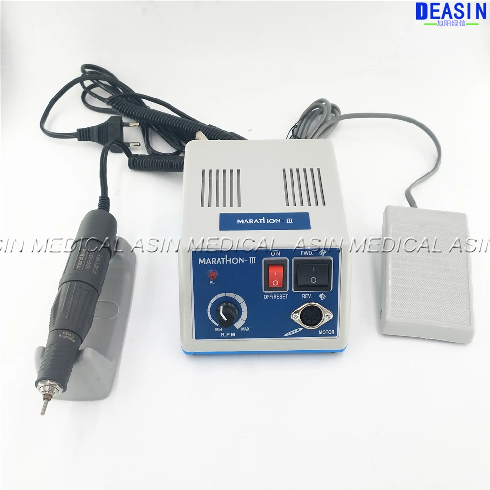 Dental Lab MARATHON Micromotor Machine N3+ 35K RPM SDE-H37L1 Polishing Handpiece Saeyang