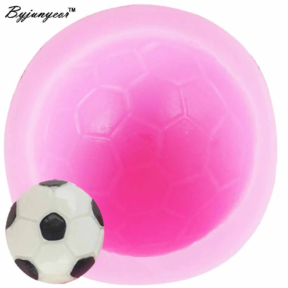 Byjunyeor Football 3d Candle Soy Wax Mould Scented Soap Handmade
