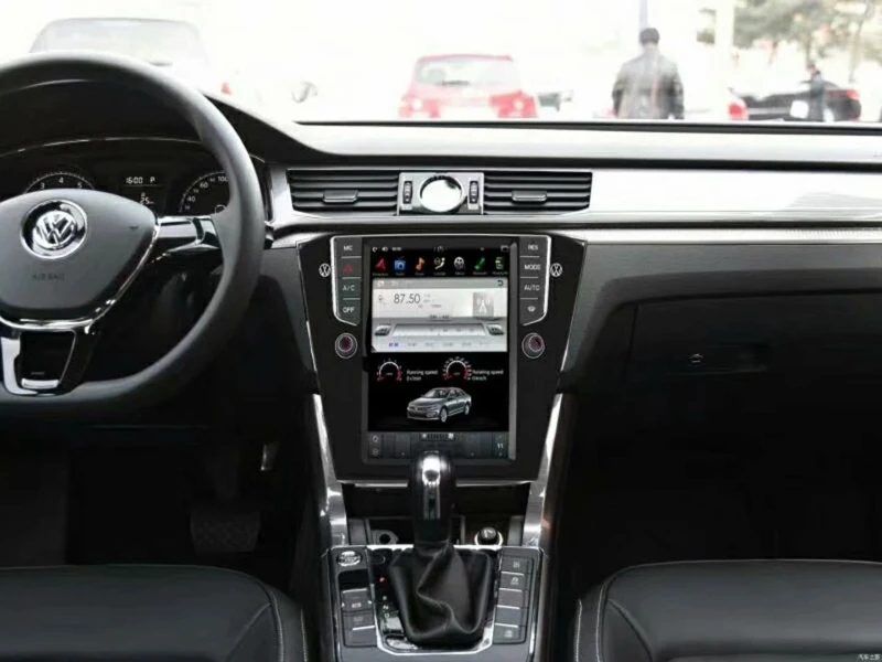 Android 7,12 10," Тесла Стиль Автомобильный dvd плеер для автомобиля Volkswagen PASSAT B8 мультимедиа с gps навигацией, Wi-Fi, bluetooth