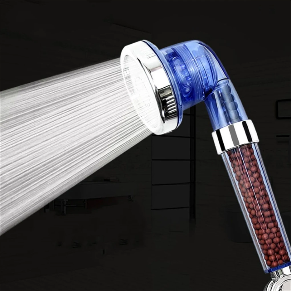 Healthy Shower Head Shower Nozzle Negative Ion SPA Filtered Adjustable Three Shower Mode