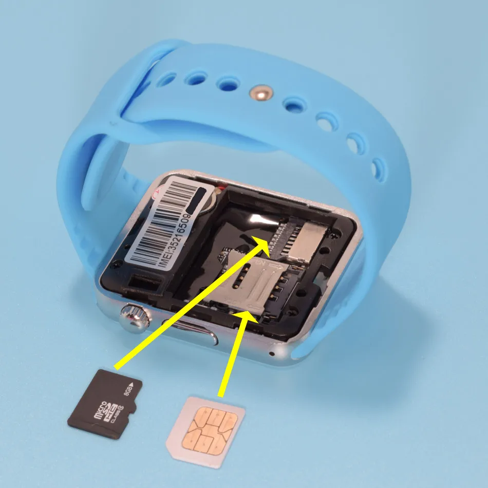 Smart Watch для Android Bluetooth Спорт Шагомер Поддержка WhatsApp умных часов Samsung Huawei Xiaomi Камера