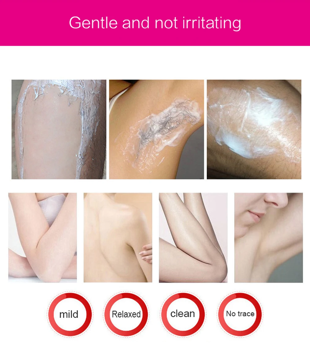 Body Underarm Whitening Cream Skin Armpit Whitening Cream Non Irritating Leg Armpit Painless Hair Removal Cream TSLM1