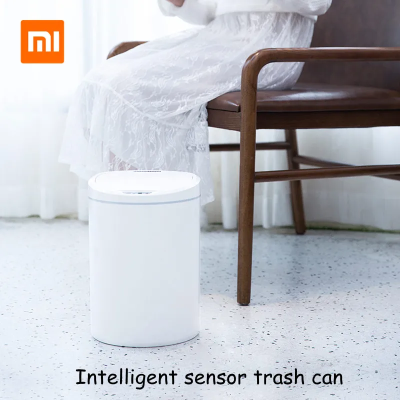 Оригинальный умный датчик Xiaomi 10L мусорное ведро с автоматической индукцией