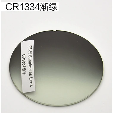 Пара окрашенная и добавьте прогрессивные оптические линзы Асферические очки по рецепту, устойчивое к царапинам 1,56 1,61 1,67 индекс - Цвет линз: gray green CR1334