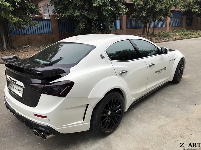 Z ART широкоугольный комплект для Maserati ghiдоступ 2014 2017 тюнинга корпуса бесплатная