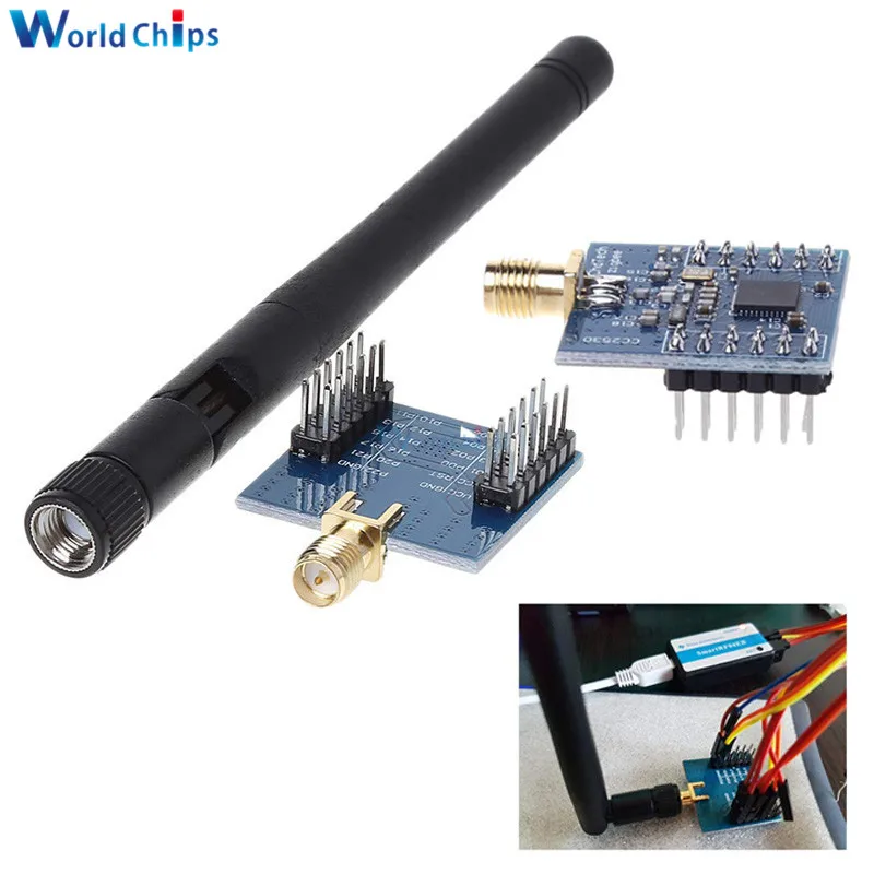 CC2530 Zigbee модуль UART Беспроводная основная плата макетная CC2530F256 Серийный порт