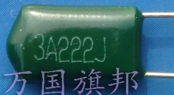 

Free Delivery. Polyester capacitor CL11 1000 v 222 0.0022 uF 3 a222