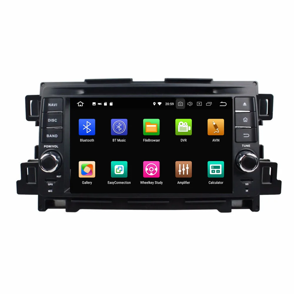 Octa Core 7 inch 8 core Android 9.0 Car Radio DVD player GPS for for Mazda CX-5 CX 5 2012 2013 NAVIGATION gps 4G RAM 64G ROM best truck gps