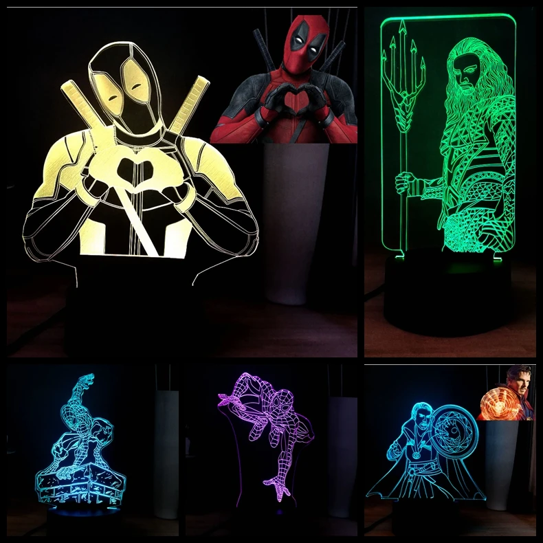 philips marvel avengers led table lamp