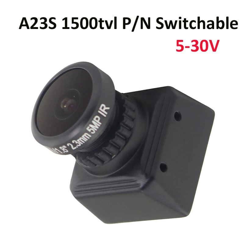 Камера FPV Mini A23S Обновленная камера A23 5MP IR D1960H 2 1 мм 3 объектив 1/3 &quotMg SUPER HAD II CCD D1 960H PAL
