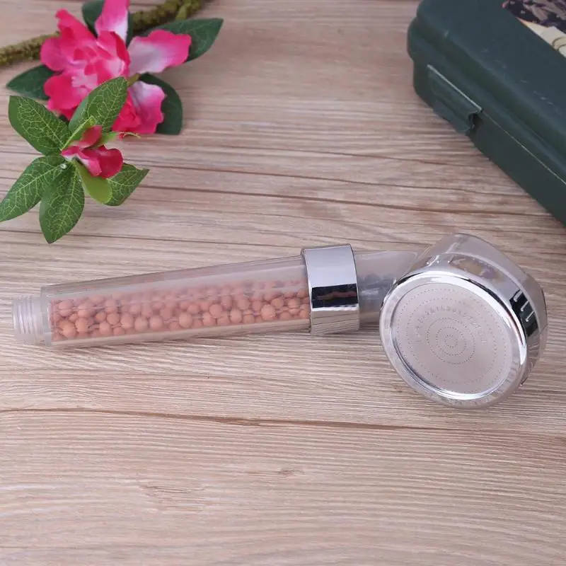 

Nozzle Round Handheld Anion Filter Head Bathroom Water Saving Bath Shower Water Sprayer Automatic Sprinkler Bathroom Accessories