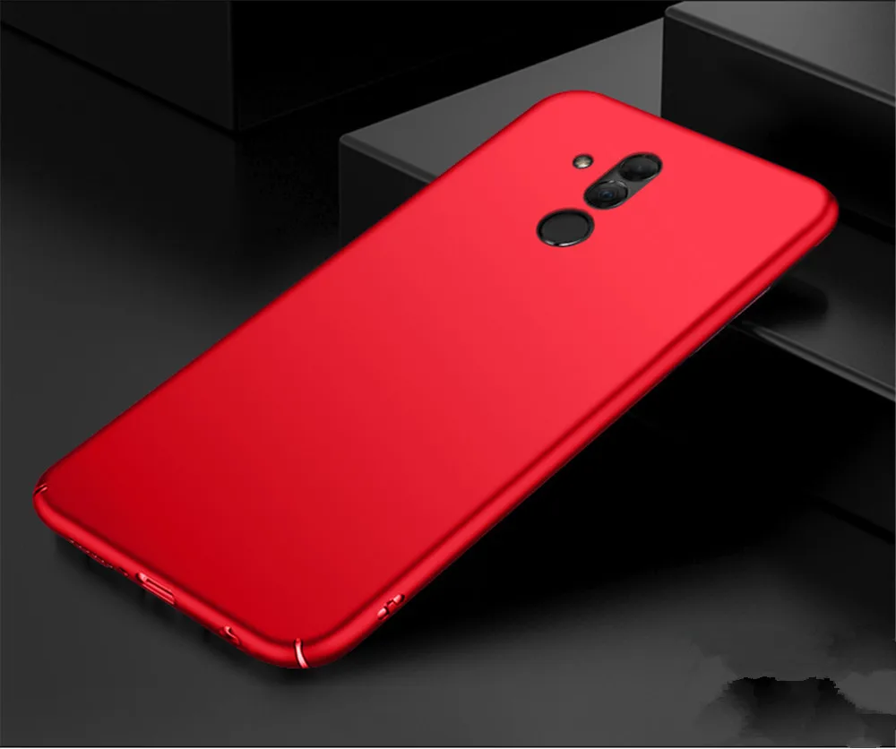 Ультратонкий матовый Жесткий Чехол для Huawei Mate 20 Lite Pro X Honor Magic 2 8X Max Note 10 8C тонкий