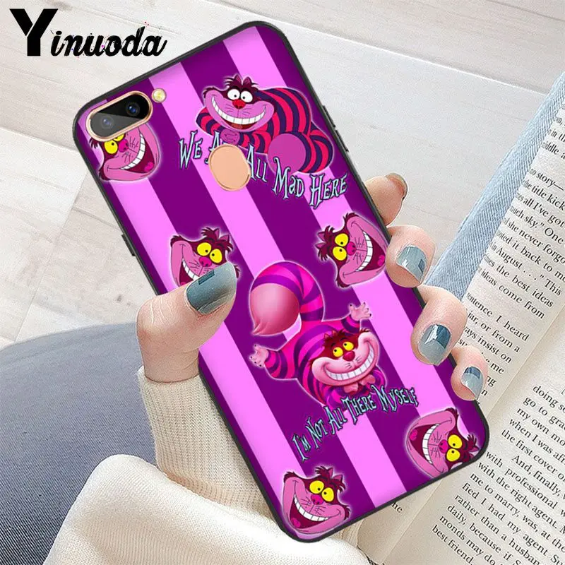 Cheshire Cat We are ALL IN Purple and Pink