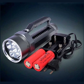 

WasaFire New 9000 Lumens Scuba 6 x L2 LED Diving Flashlight Torch Underwater Light 26650 Lantern Lamp for Underwater Hunting