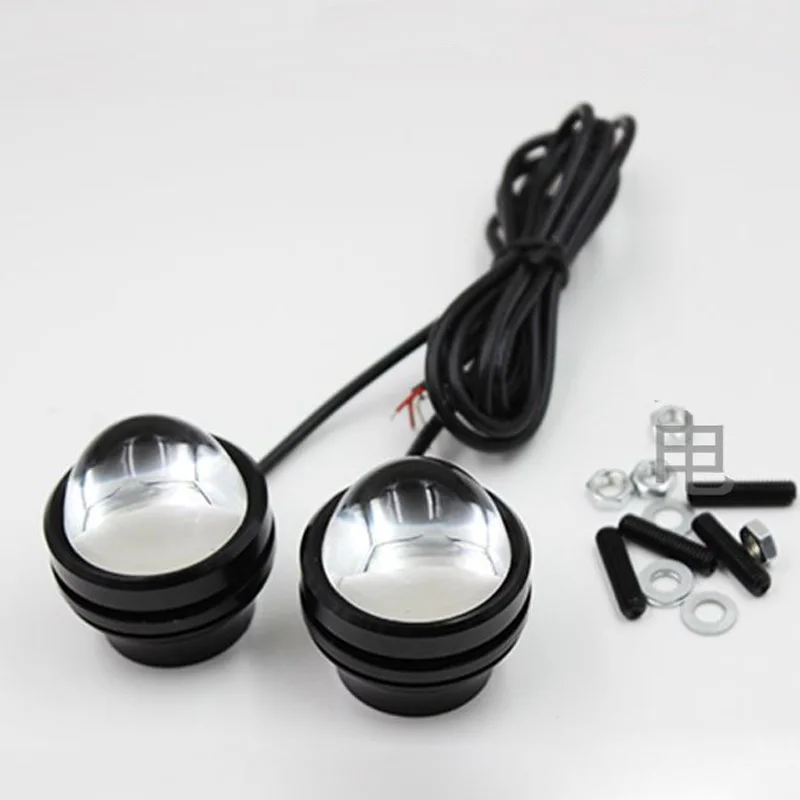 Пара высокой мощности авто светодиодные крючке strobe light автомобилей вспомогательные противотуманные лампа-вспышка Мотоцикл дневного предупреждение опасности мигалкой лицензии