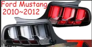 Автомобильный Стайлинг для 2010 2011 2012 2013 /~ год светодиодный фонарь Mustang задний фонарь фары, аксессуары для автомобиля задний бампер противотуманный фонарь - Цвет: 2010 to 2014year