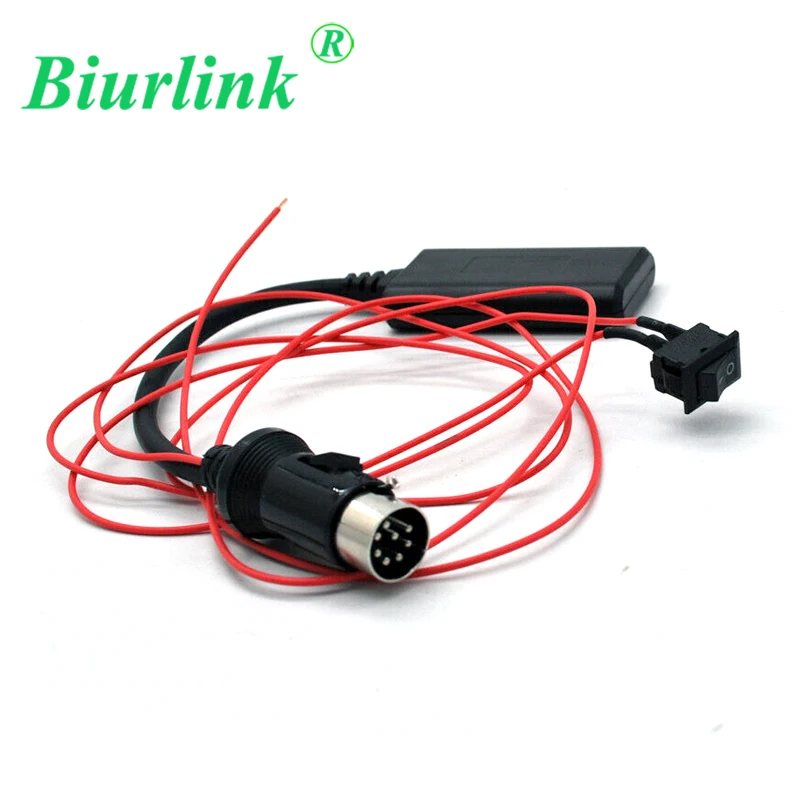 

Biurlink Round 8Pin CD Changer Bluetooth Module Music Aux IN Adapter For Nissan Teana JK230 JM230 JK200 2004-2008 Old Version CD