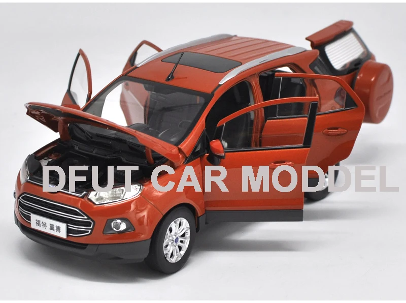 Масштаб 1:18 ECOSPORT SUV автомобиль литой модельный автомобиль игрушка в коробке для подарка/коллекции/детей/украшения