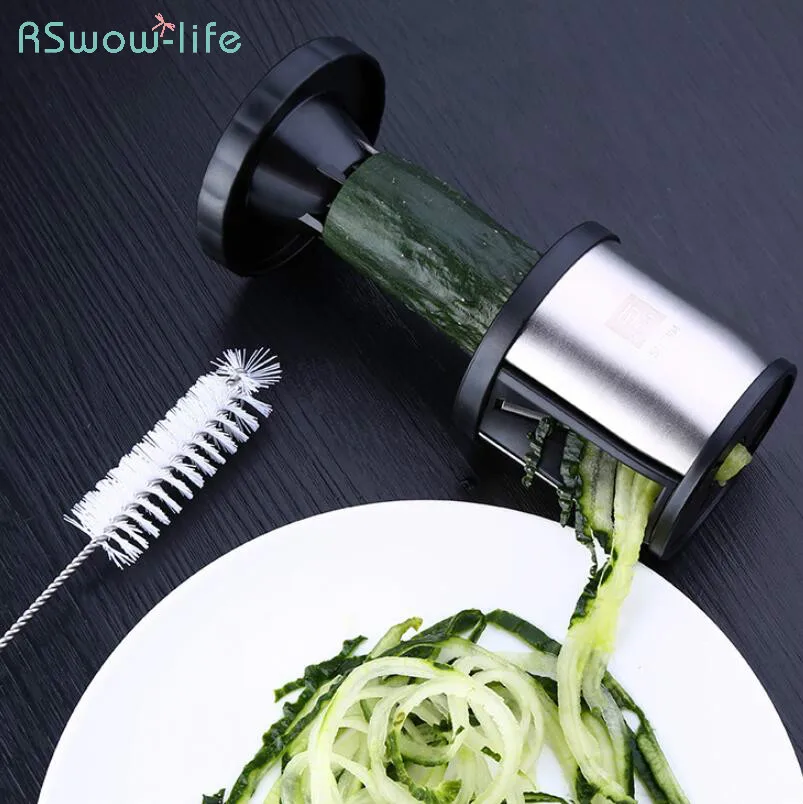

304 Stainless Steel Potato Carrot Shredded Screw Shaver Kitchen Appliances Kitchen Stuff Gadget Patchwork Pendulum Tool Cutter