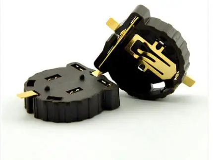 20 шт SMD CR1220 держатели для монет батареи контакт блок 1220 gilt CR1220|holder cell|holder batteryholder coin