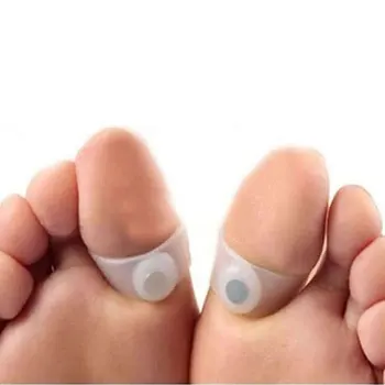 

Magnetic Foot Massager Vacuum Magnetic Silicon Rollers Relax Toe Ring for Weight Loss Relaxation Care Easy Healthy