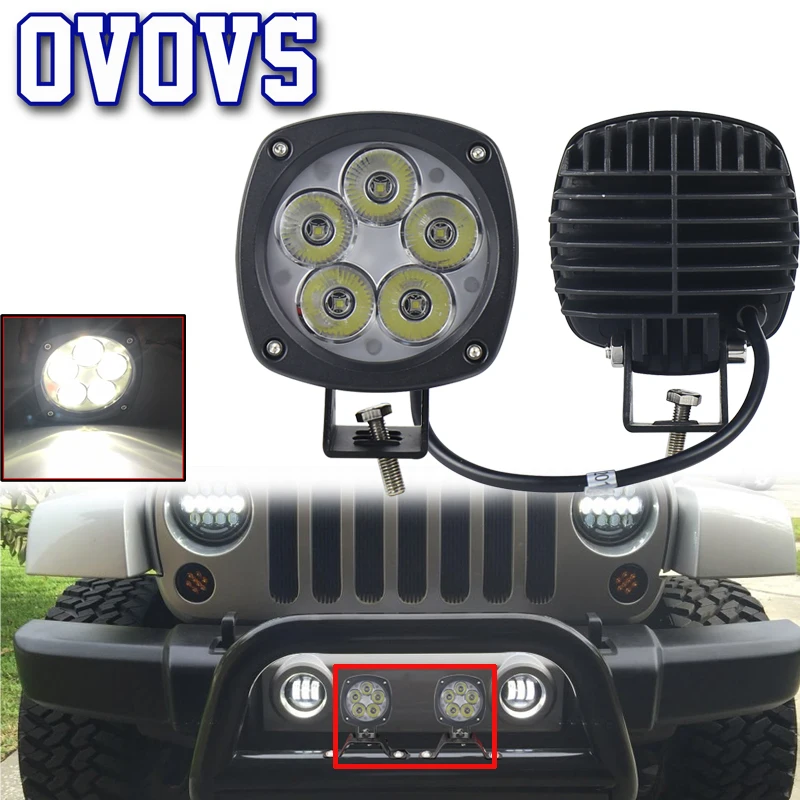 

4Inch 50w Led Work Light Tractor Led Spot Lamp Beam Driving Light for 4x4 Offroad Vehicle Trucks Boat 1Pcs