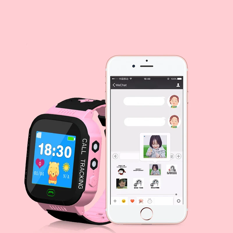 

GPS Kids Smart Watch with Touch Screen Camera GPS Tracker Smart watch children Monitor SOS for Baby