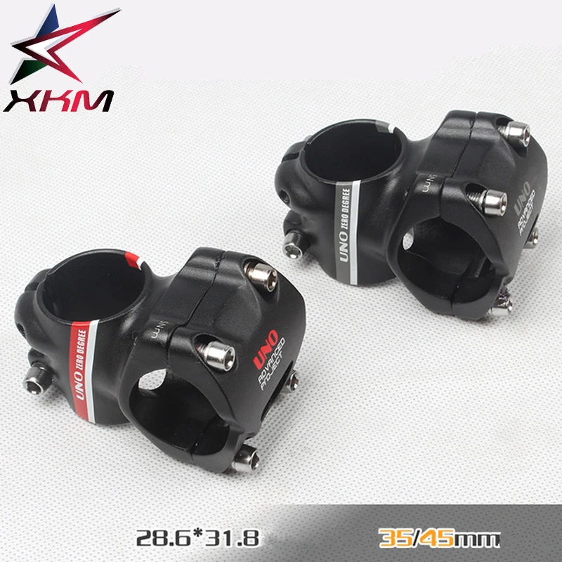 High Quality Bicycle Stem Mountain Bike Short Stem MTB 31.8*28.6*45 mm Aluminum Alloy 3D Bike