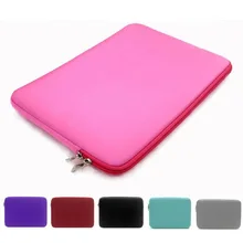11″ Hot Portable Soft Laptop Bag Notebook Liner Sleeve Handle Computer Zipper Bag Mac Tablets PC Pouch Case For 11 inch Oc26