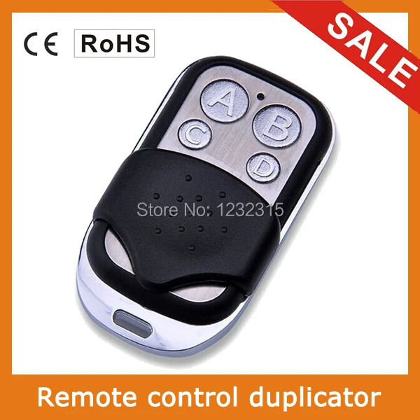 

Free shipping 433.92mhz universal wireless garage door Remote Control duplicator