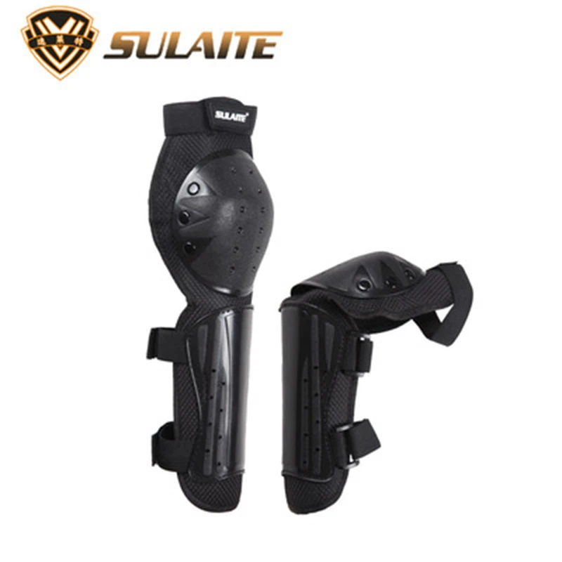 Sulaite 4 шт. мотоциклетные наколенники для мотокросса защита голени защитные шестерни для катания на лыжах катание на коньках гоночная езда