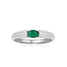 SLJELY, модный дизайн, зеленый, красный, голубой драгоценный камень, конфета, кольцо на палец, микро инкрустированные цирконом, женские 925 пробы, серебряные ювелирные изделия