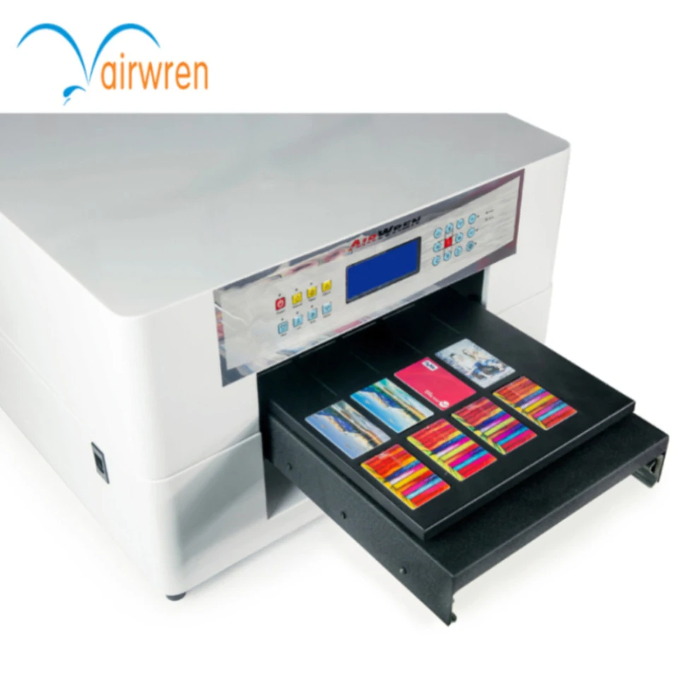 

Airwren A3 Size UV LED Flatbed Printer Wood Metal Glass Leather Acrylic Printing Machine with RIP Software