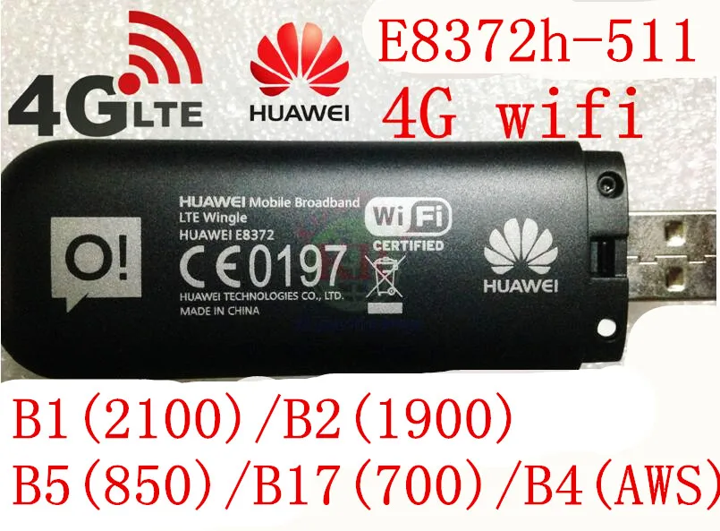 Открыл Huawei e8372h-153 4G 150 Мбит/с модем E8372 LTE 4G Wi-Fi роутера 4G LTE МИФИ модем PK E8278 e3372 e3276 e392 e3131 e5372