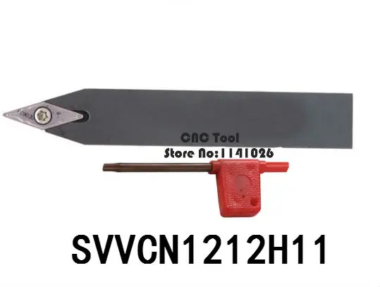 SVVCN1212H11/SVVCN1010H11 держатель инструментов с ЧПУ Токарный инструмент 72 5 градусов