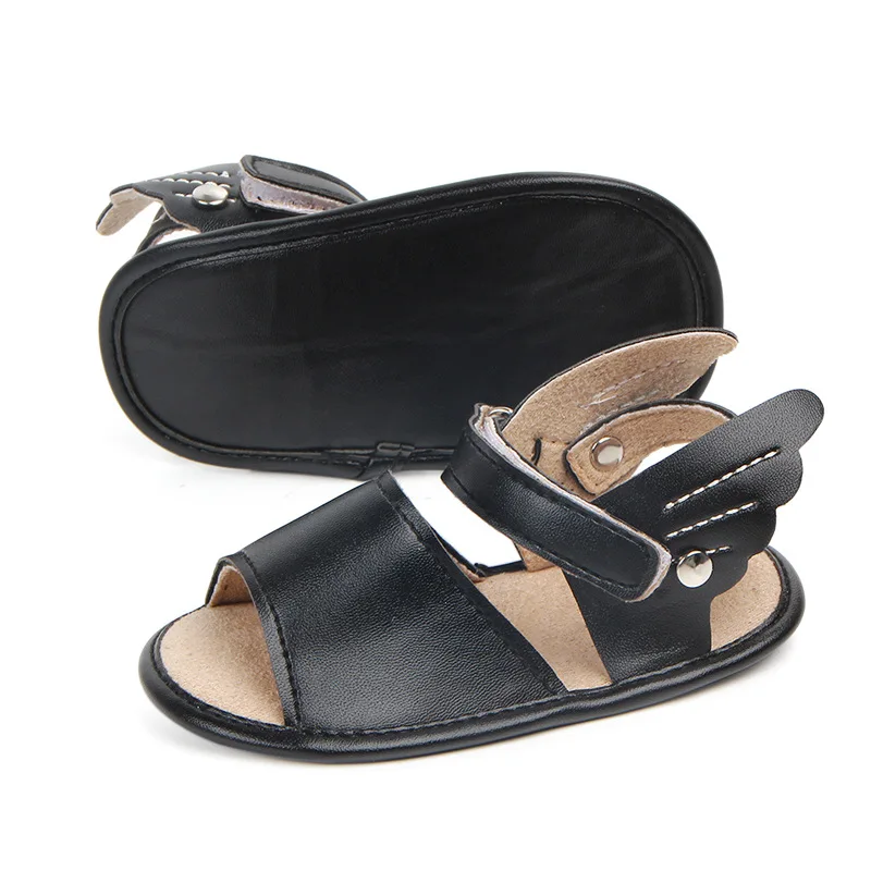 

Kidadndy 2019 New Angel Wing Baby Soft-soled Antiskid Sandals Walking Shoes Baby 0-1 Years Old Gold Silvery Baby Shoes TDS46